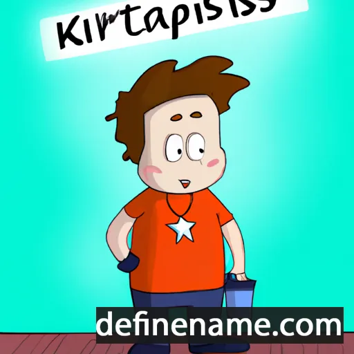 Kristaps cartoon