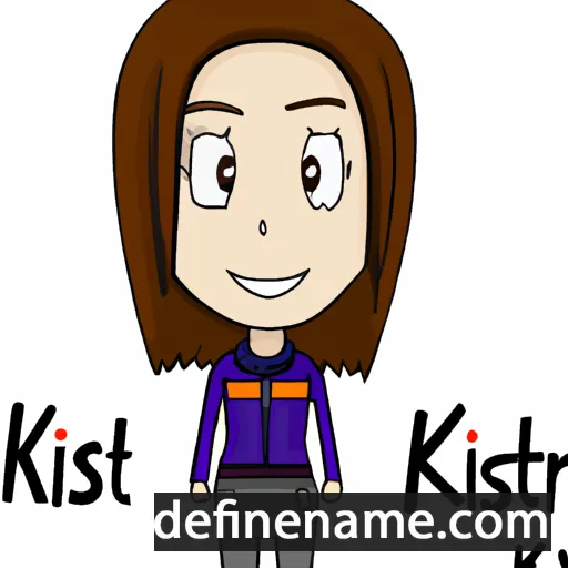 Kristen cartoon