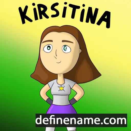 Kristina cartoon