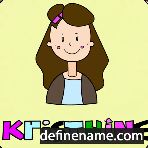 Kristine cartoon