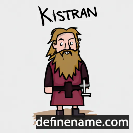 Kristján cartoon