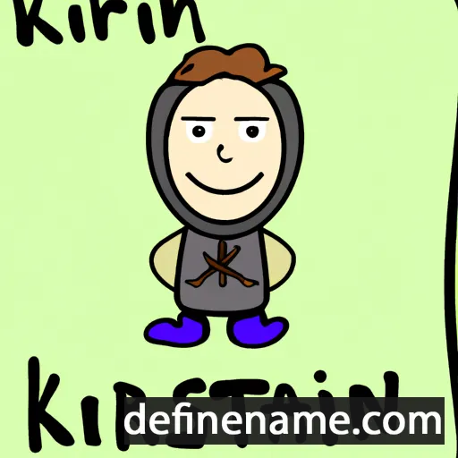 Kristjan cartoon