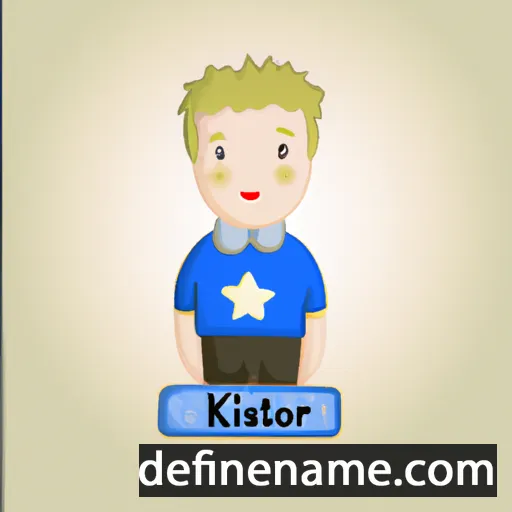 Kristofer cartoon