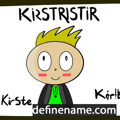 Kristopher cartoon