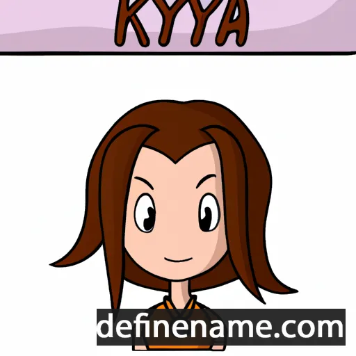 Kyra cartoon