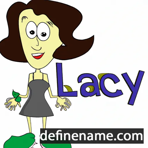 Lacy cartoon