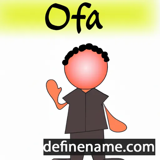 cartoon of the name Offa