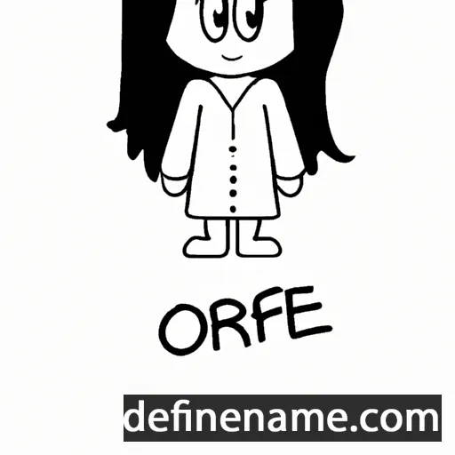 Ofrie cartoon