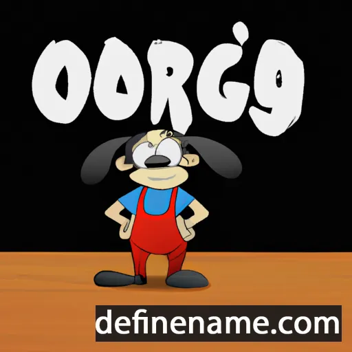 Oğoro cartoon