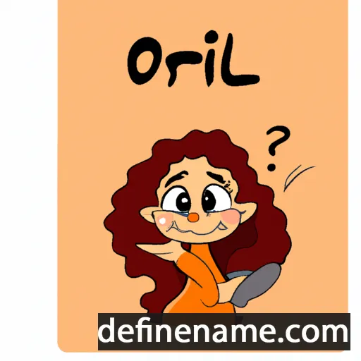 Ohrili cartoon