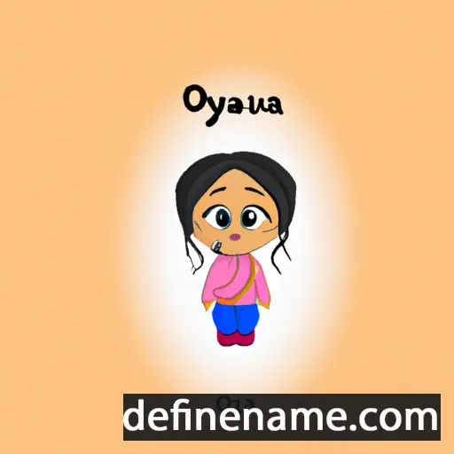 Ojasya cartoon