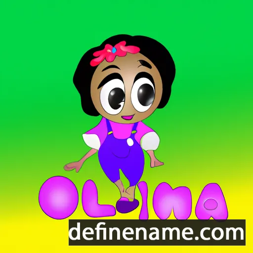 Ojilima cartoon