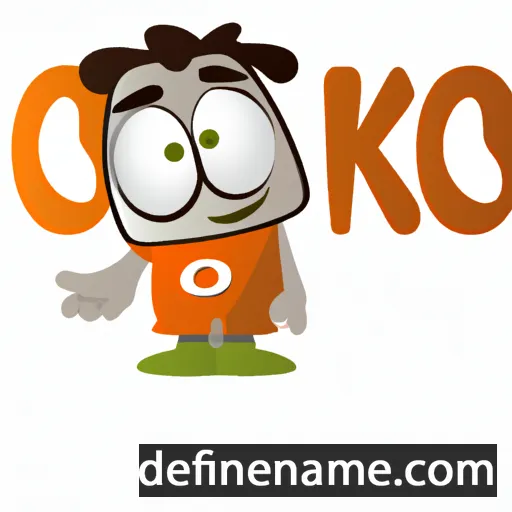 Okos cartoon