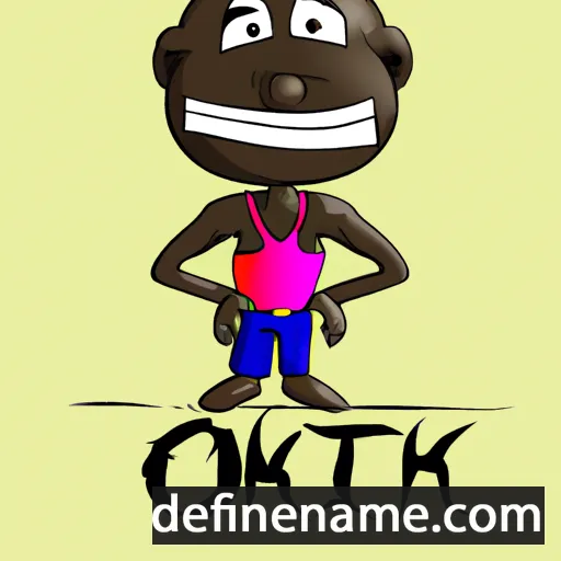 Okoth cartoon