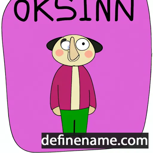 Oksin cartoon