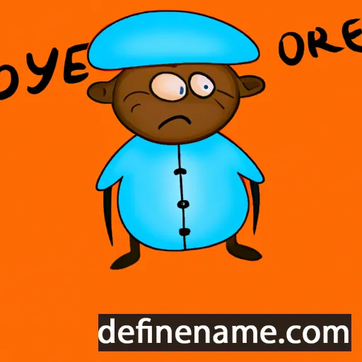 Okyrhoe cartoon