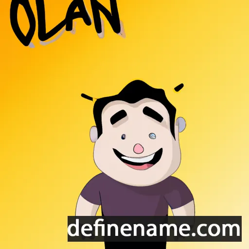 Olan cartoon