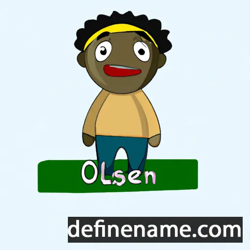 Olaseni cartoon