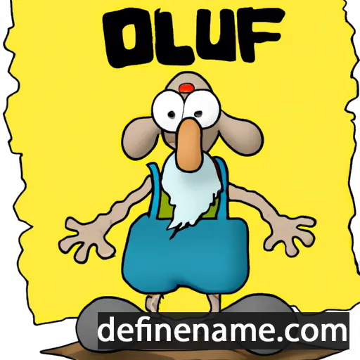 Olauf cartoon