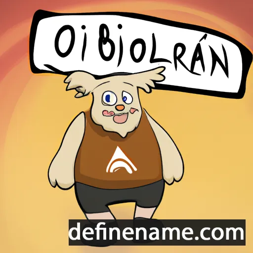 Olbjørn cartoon