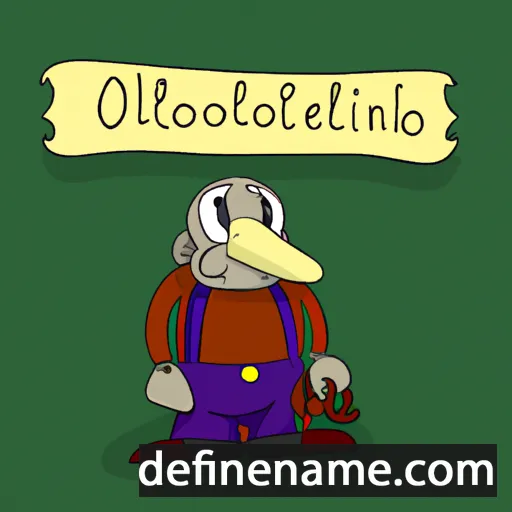 Oldorelino cartoon