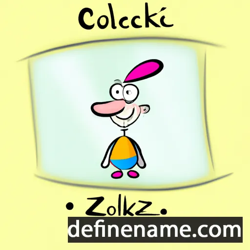 Oleczek cartoon