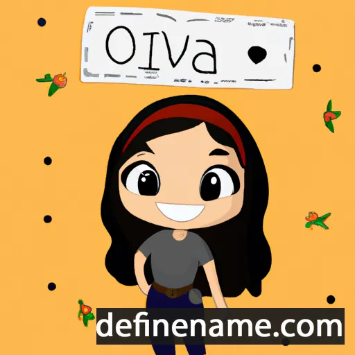 Olevia cartoon