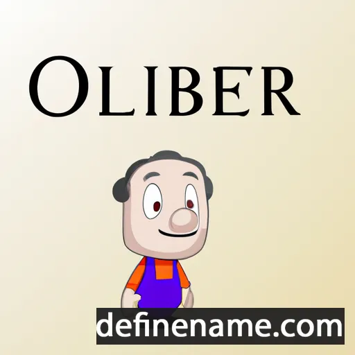 Oliber cartoon