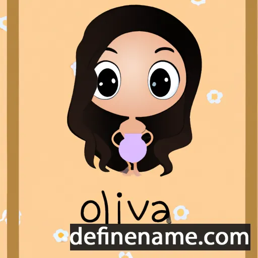 Oliivia cartoon