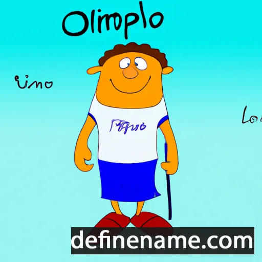 Olimpio cartoon