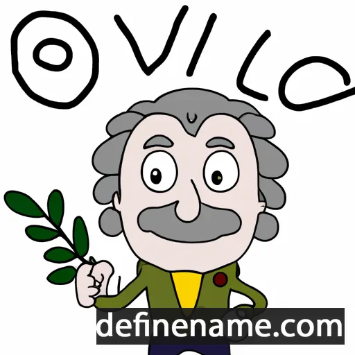 Olivar cartoon