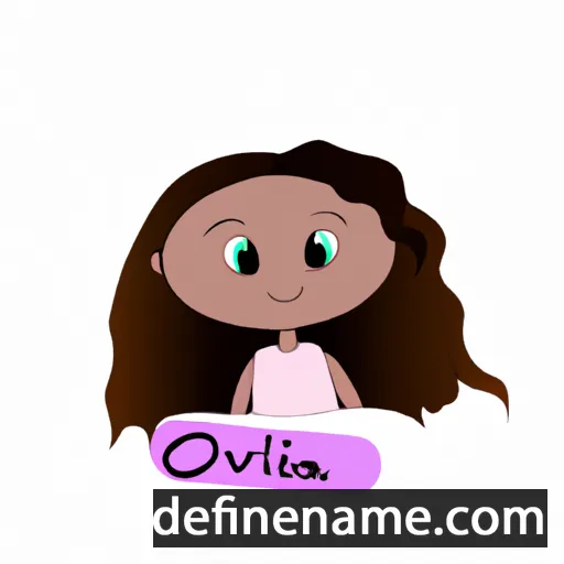 Oliviah cartoon