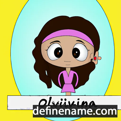 Oliviana cartoon