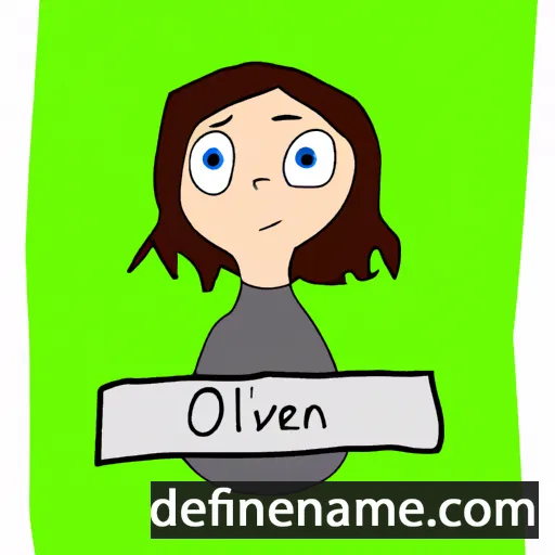 Olivien cartoon