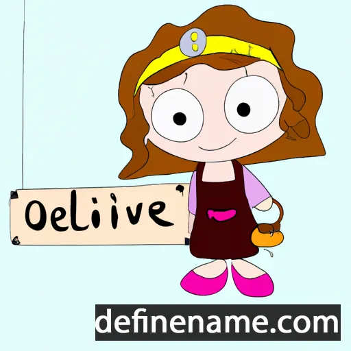 Olivienne cartoon