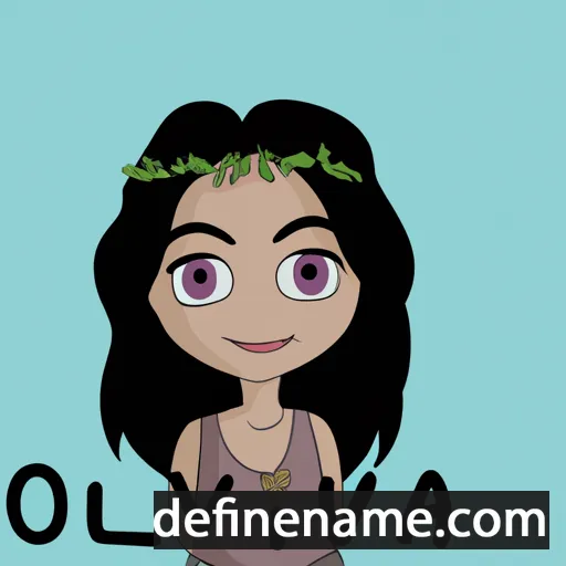 Oliviyah cartoon