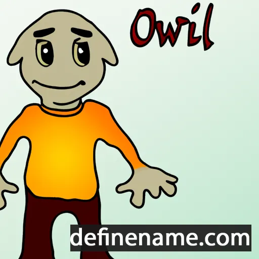 Oliwir cartoon