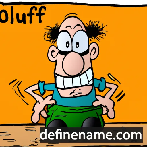 Ollauff cartoon