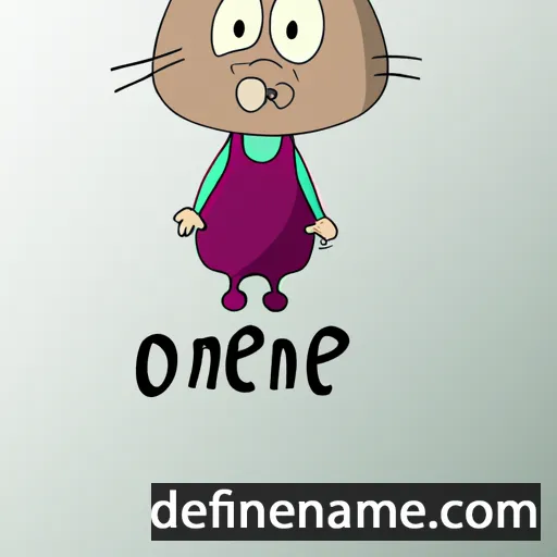 Olmène cartoon