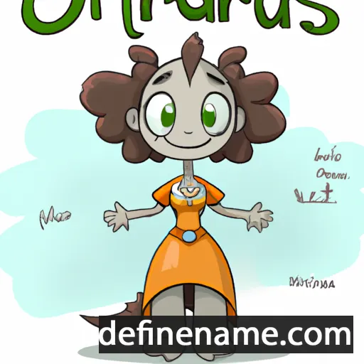 Olorus cartoon