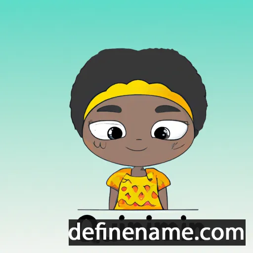 Oluwanifemi cartoon