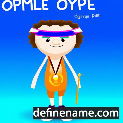 Olympie cartoon