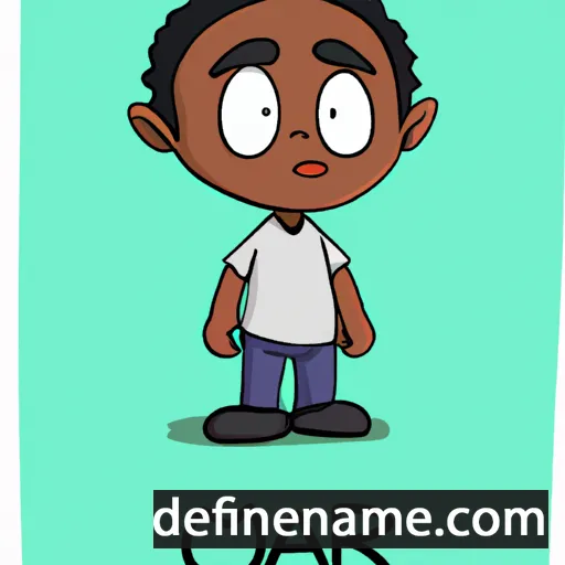 cartoon of the name Omari