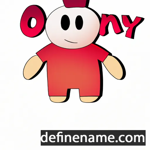 O'ntoy cartoon