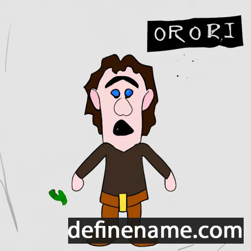 Örnólfur cartoon