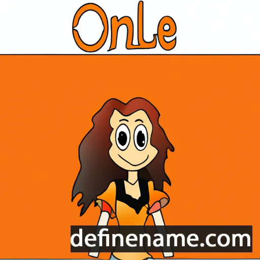 Onalee cartoon