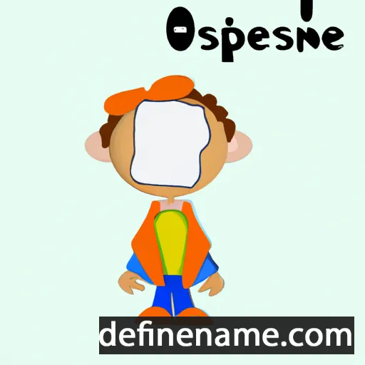 Onésipe cartoon