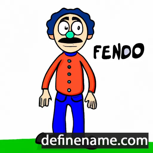 Onfredo cartoon