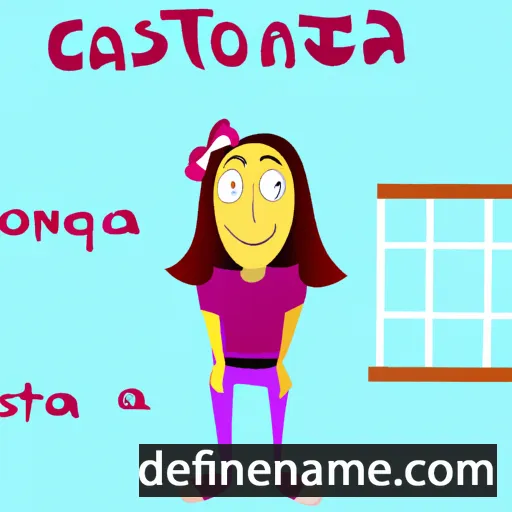 Onnastasia cartoon