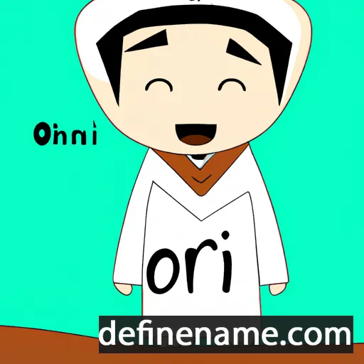 Onri cartoon